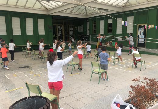 Continúa o campamento de conciliación na Pobra con diversas actividades